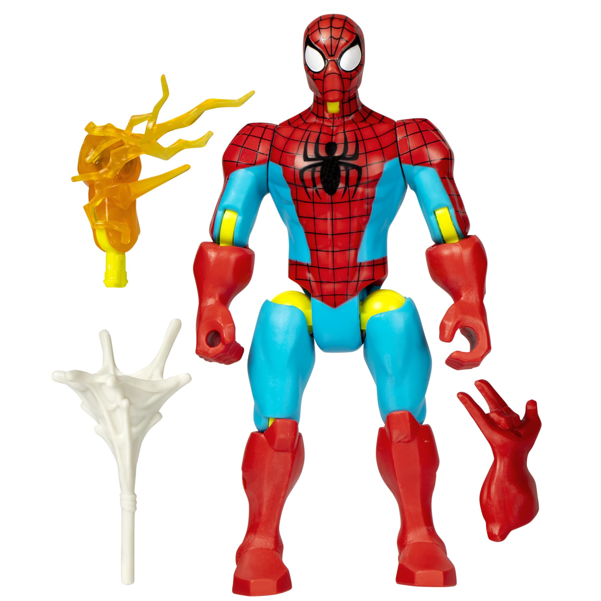 Marvel Spider-Man MixMashers figure with interchangeable parts for custom mashups.