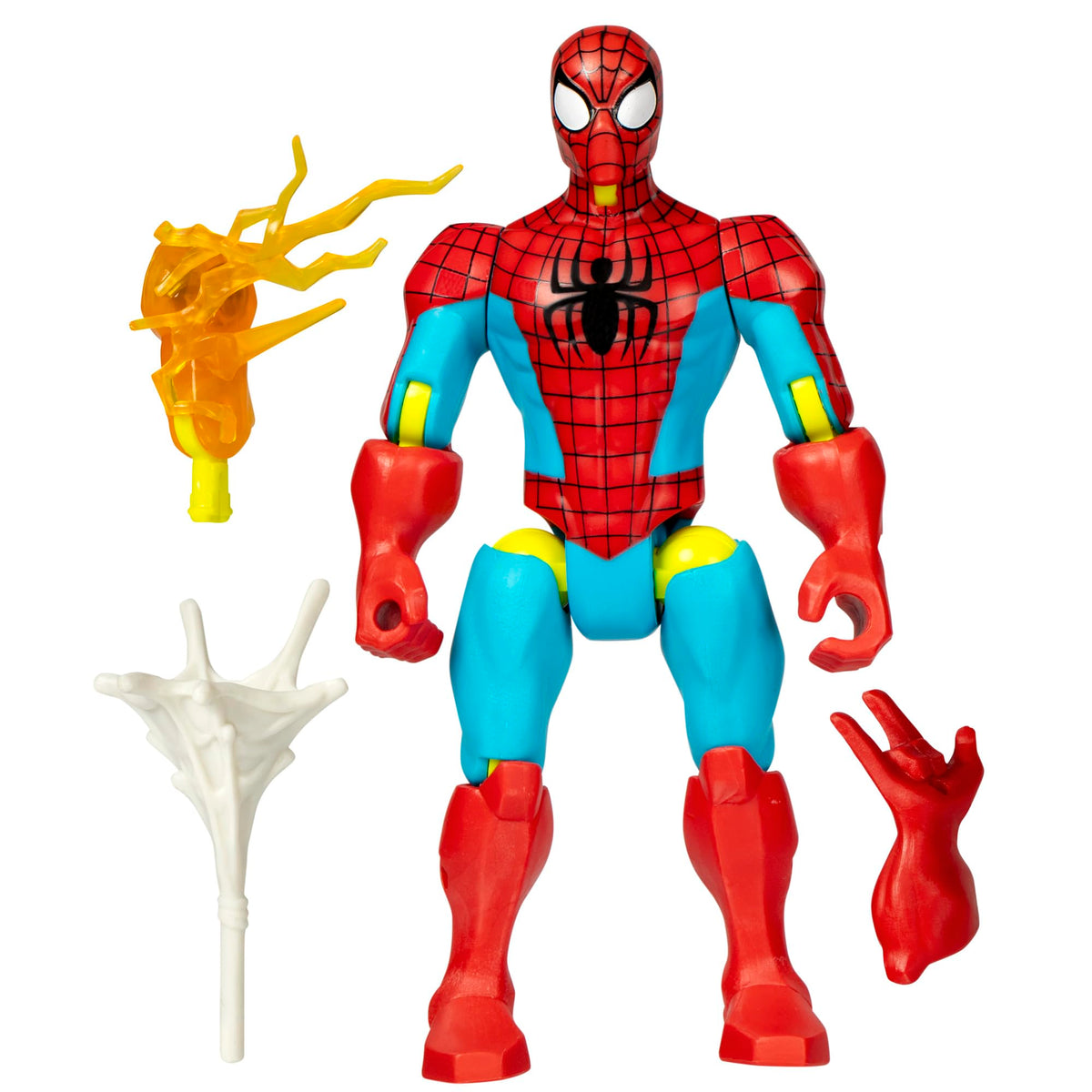 Marvel Spider-Man MixMashers figure with interchangeable parts for custom mashups.