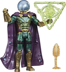 Marvel Spider-Man Mysterio figure with Mystery Web Gear armor for imaginative play.