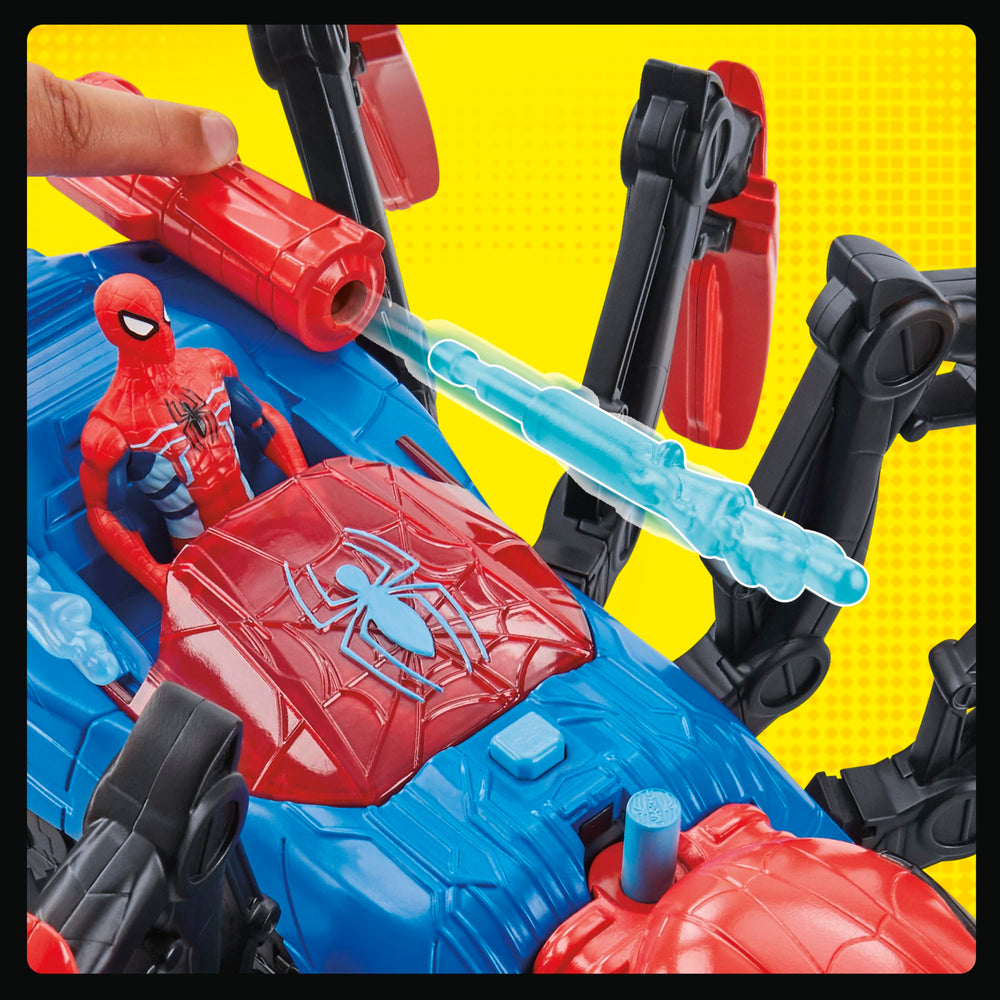 Packaging includes Spider-Man action figure and accessories