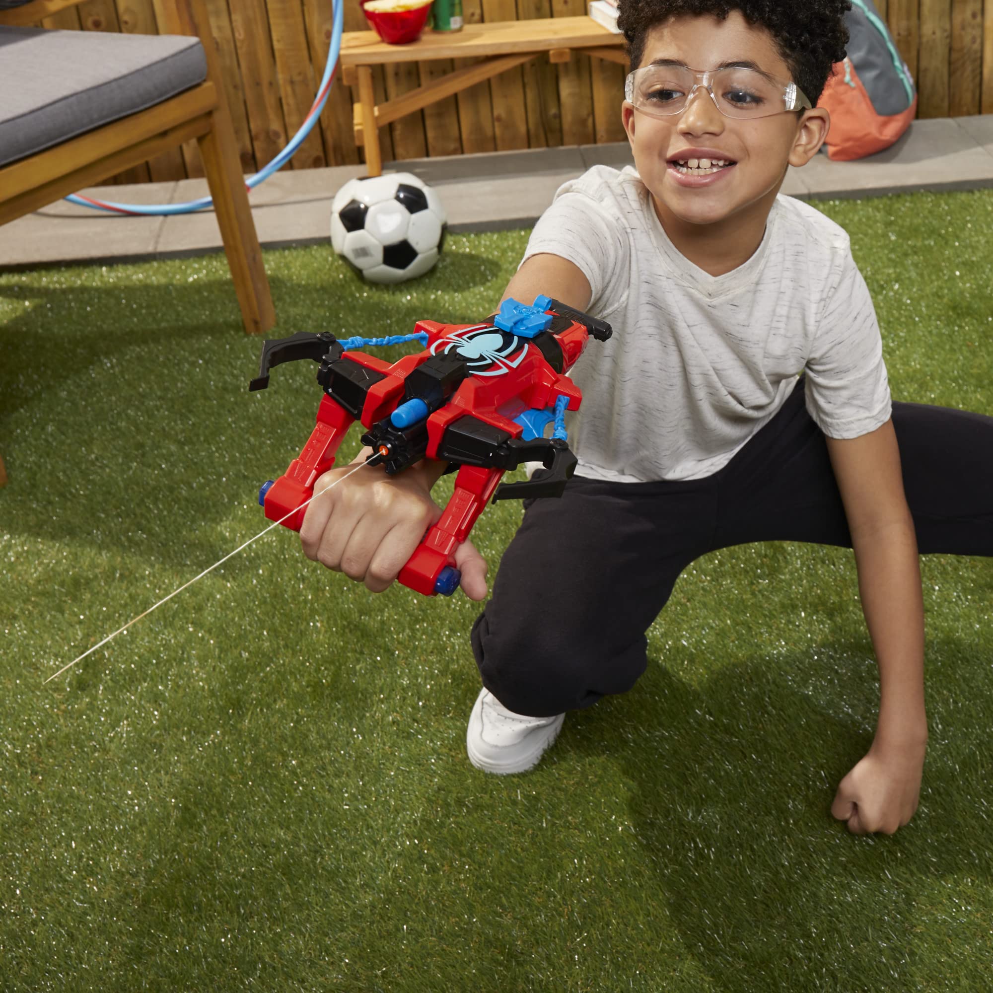 Kid-friendly blaster designed for safe, engaging pretend battles.