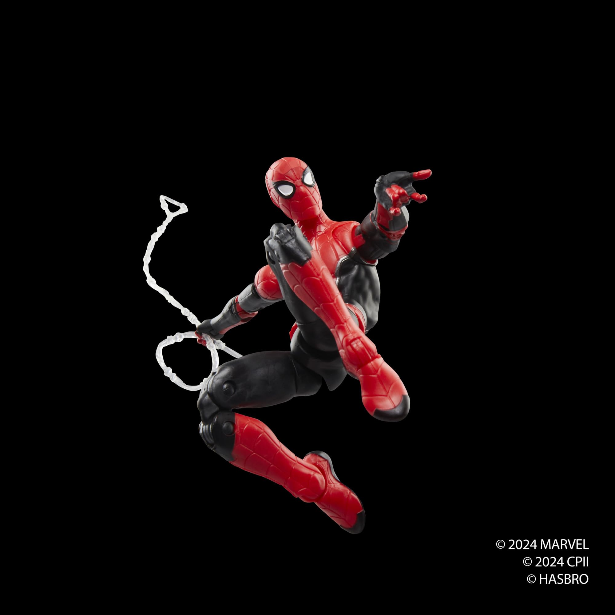 Marvel Spider-Man upgraded-suit figure alternate-hands for varied poses.
