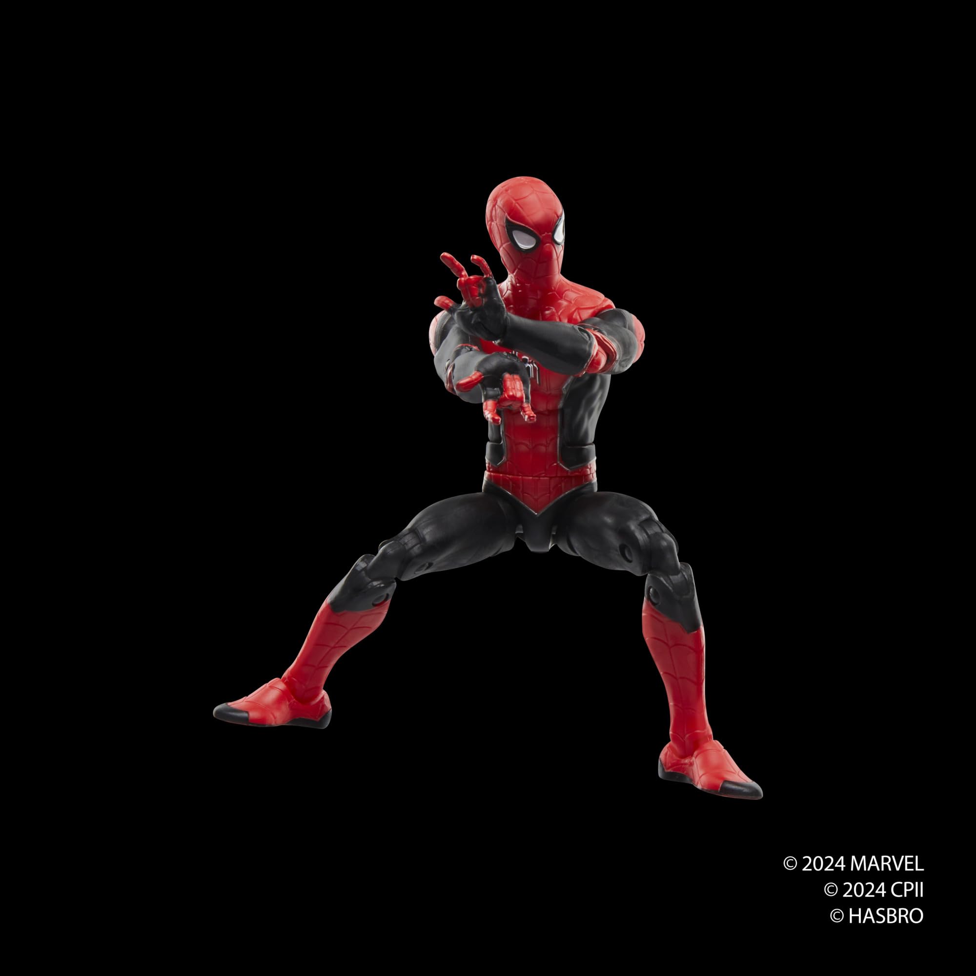 Marvel Spider-Man upgraded-suit figure with film-inspired design for fans.