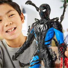 Marvel Spider-Man VenomVersus figure with articulated head and hands for poses.