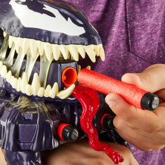 Marvel Spider-Man VenomVersus darts storage area for quick reloading.