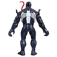 Marvel VenomVersus figure with classic black and white decor for display