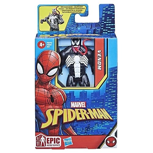 Marvel Spider-Man VenomVersus figure showing 9-point movement for posing