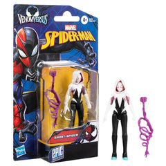 Marvel Spider-Man VenomVersus figure features nine points of articulation for versatile posing.