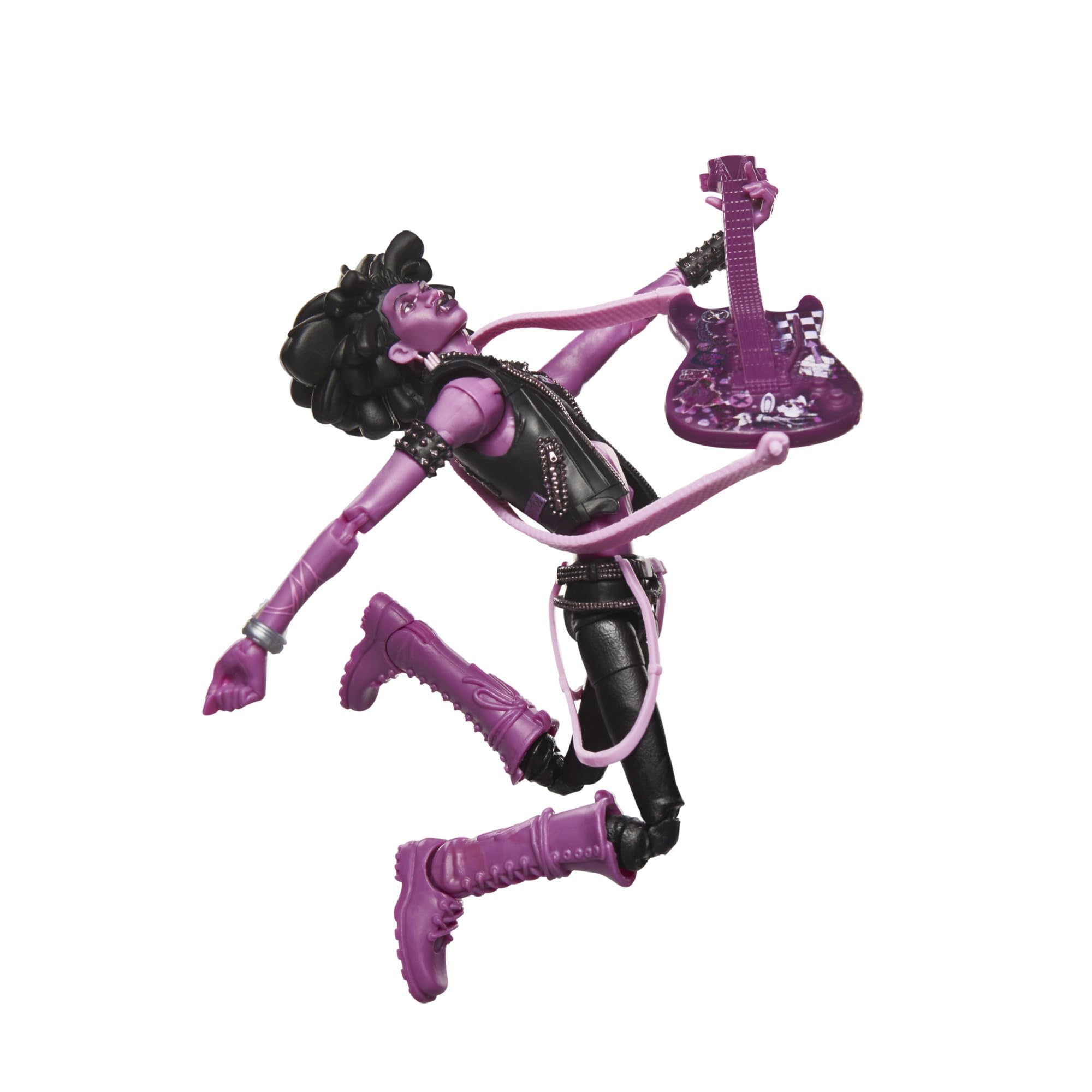 Marvel Spider-Punk six-inch figure alternate guitar-hand for expressive poses.