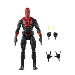 MARVEL Spider-Shot figure front view for shelf display.