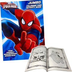Marvel Spider-Man two-book bundle with 80 pages each for hours of activity