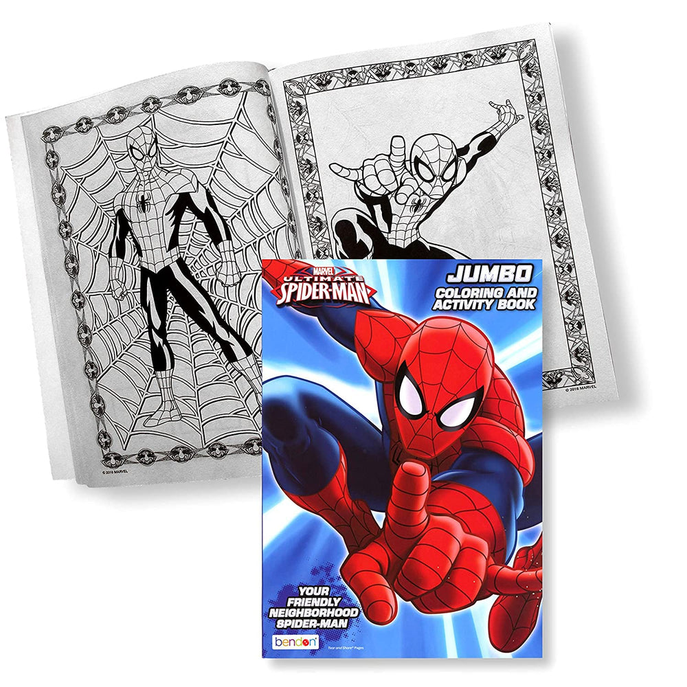 Marvel Spiderman coloring page offers imaginative play and focused quiet time.