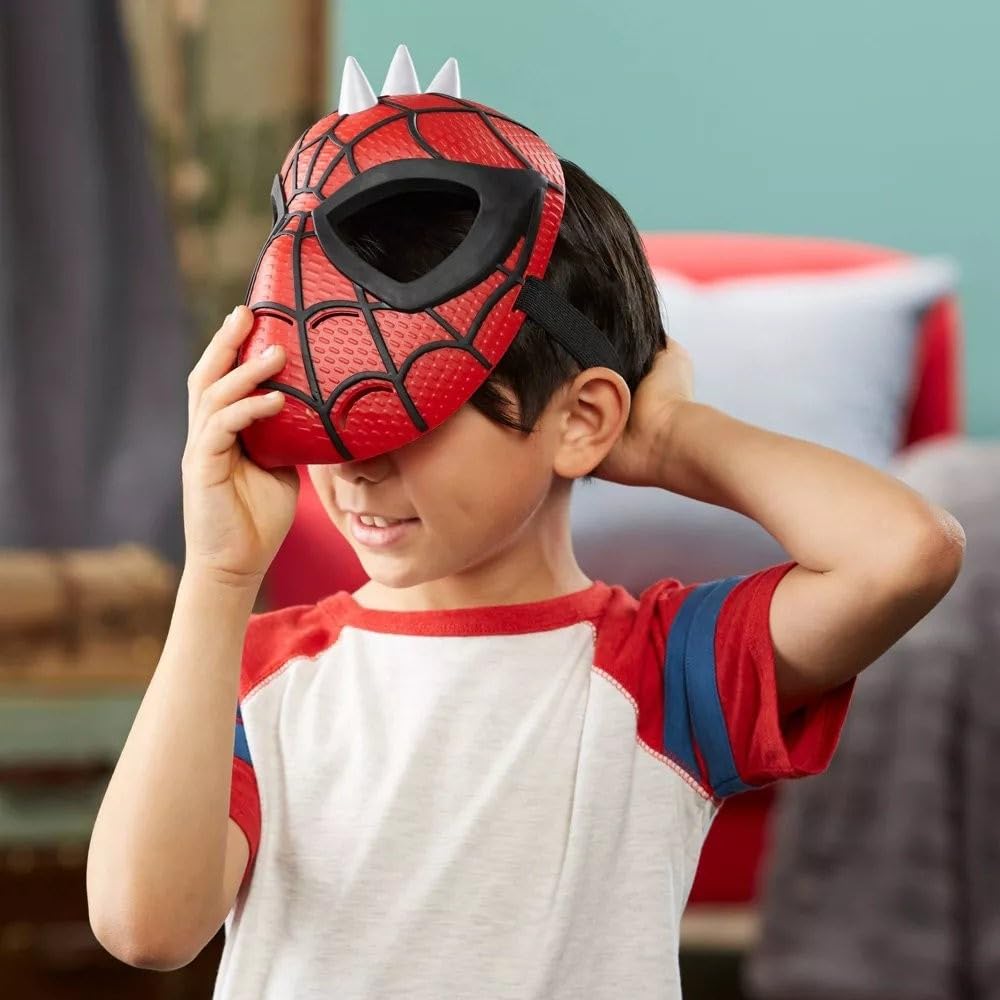 Marvel Spider-Punk mask kids collection display option.