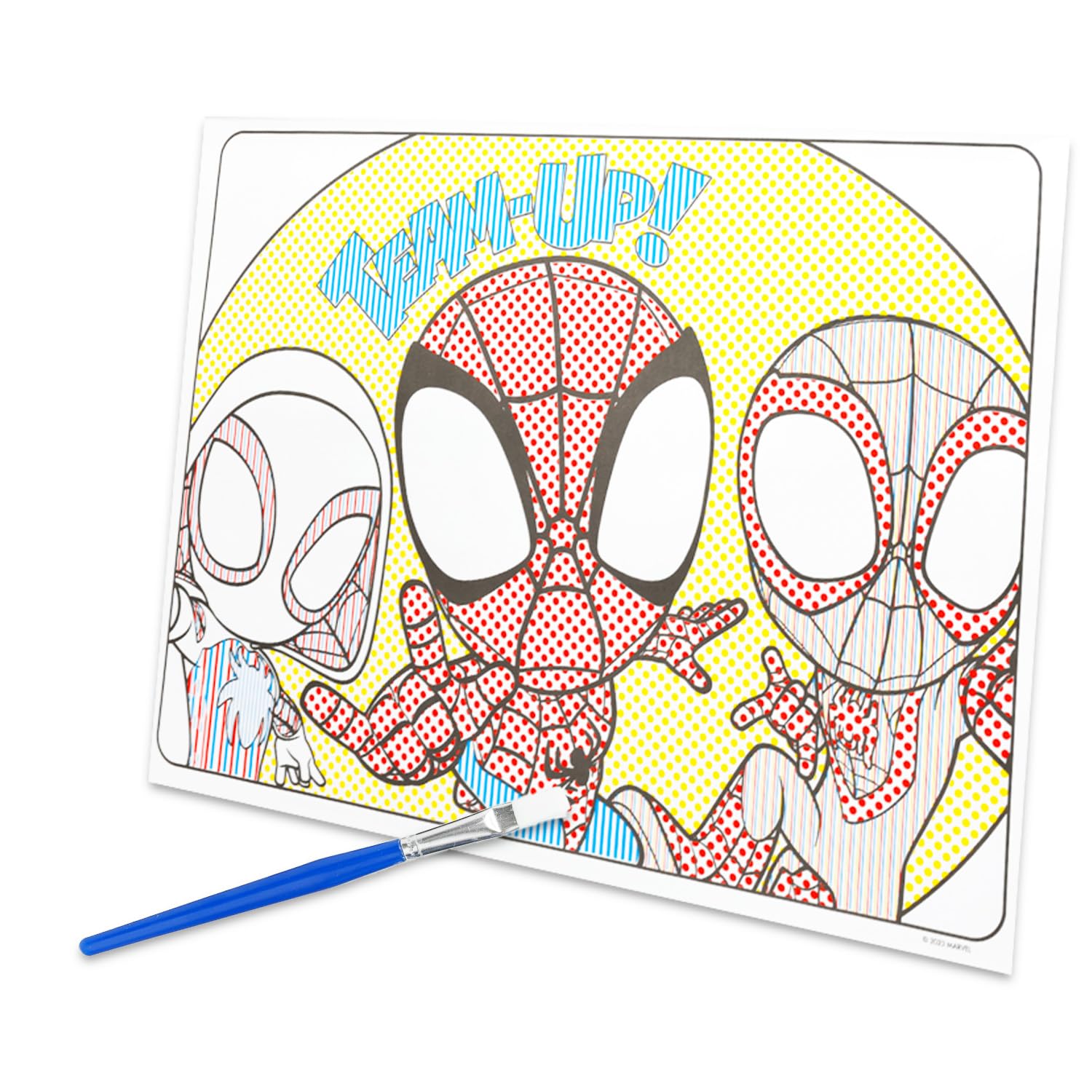 Marvel Spidey Friends travel-friendly art set keeps little artists entertained