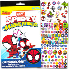 Official Marvel Spidey stickers bundle ideal for playtime and classroom fun.