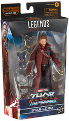 Marvel Star-Lord 6-inch figure front view for dynamic display.