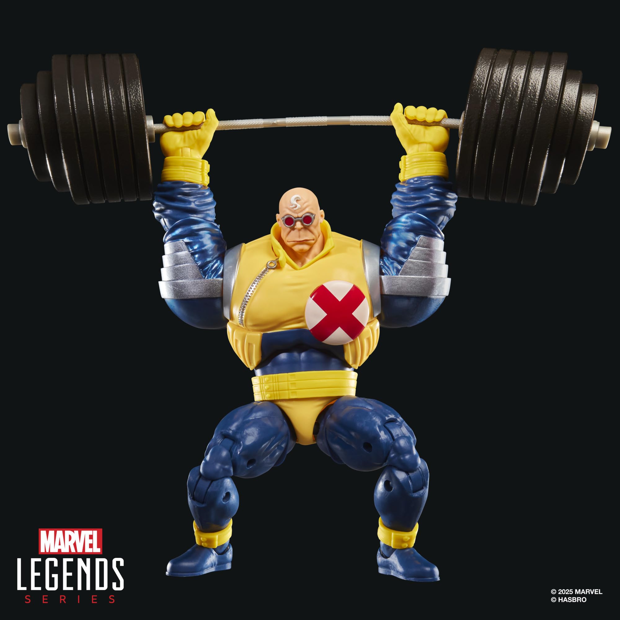 Marvel Legends Strong Guy alternate hands for varied grip poses