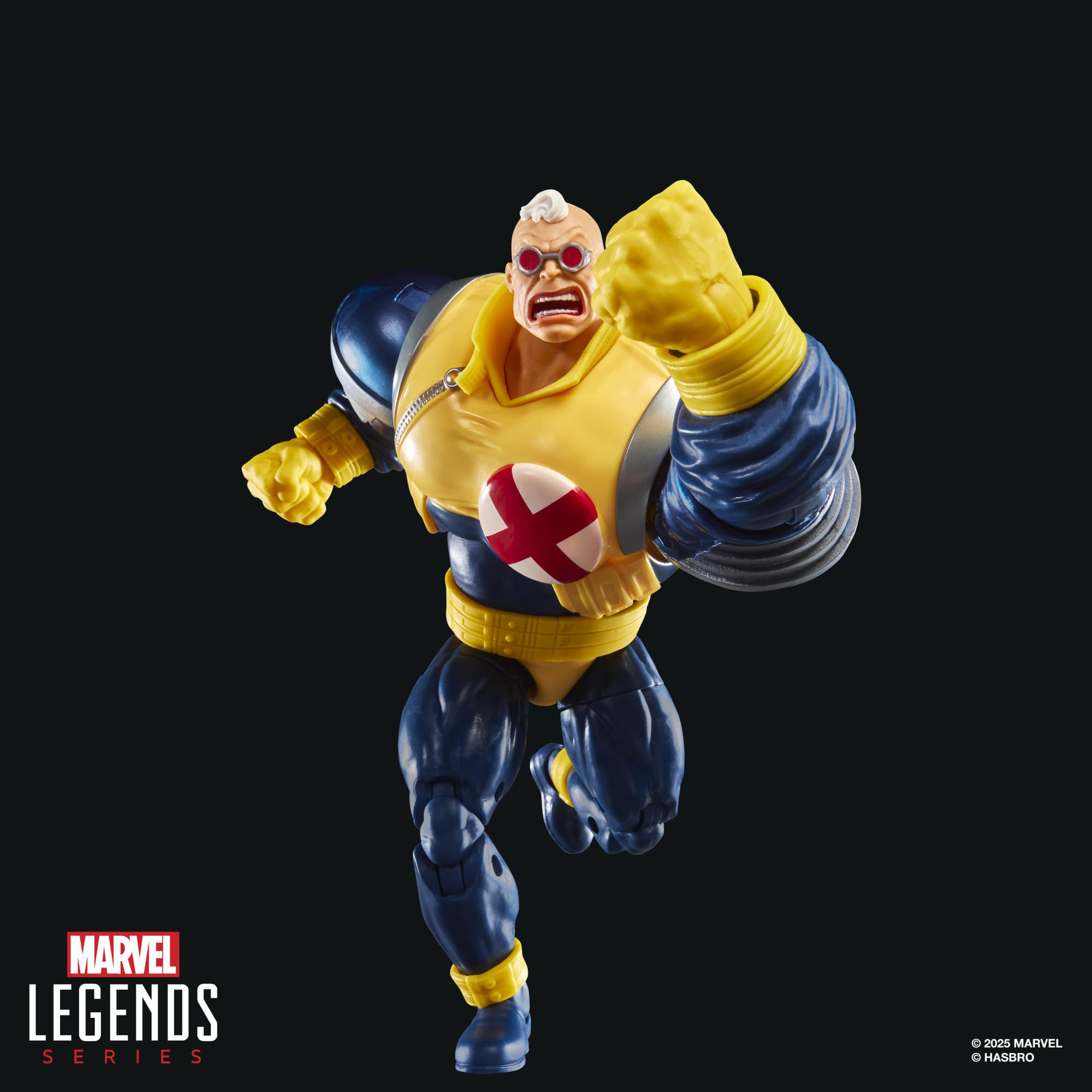 Marvel Legends Strong Guy alternate head for expressive posing