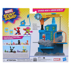 Green Goblin figure in attack pose for dramatic play moments.