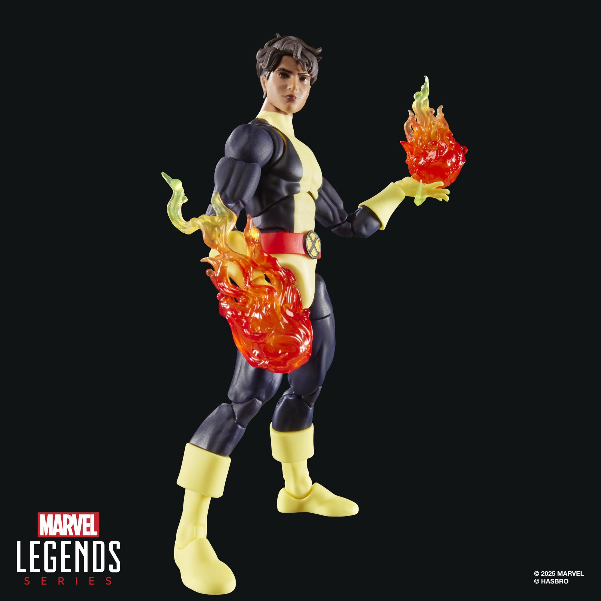 Marvel's Sunspot 6-inch scale fits standard display dioramas