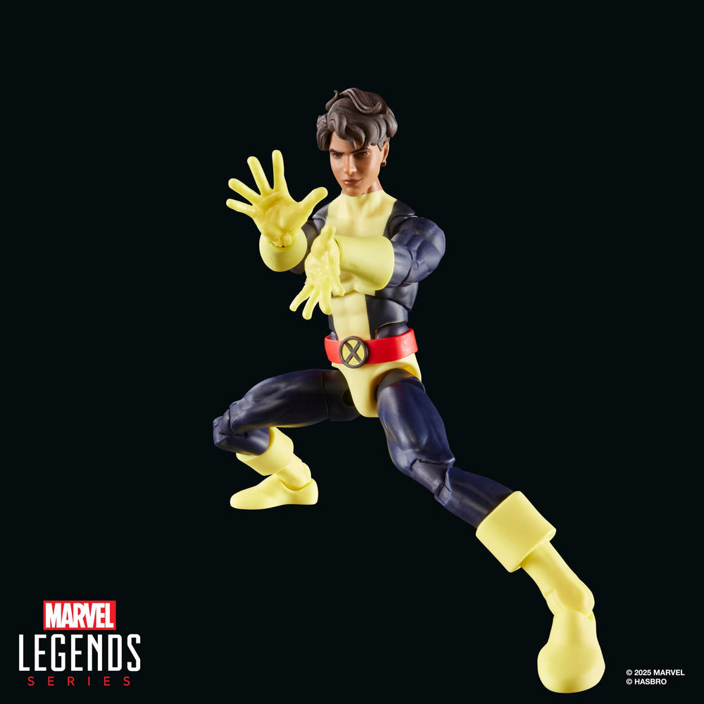 Marvel's Sunspot figure power FX accessories enhance action visuals