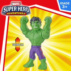 Marvel Super Hero Adventures Hulk packaging for collectible display.
