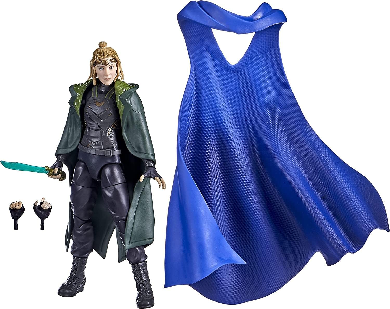 Marvel's Sylvie figure in a dynamic pose for display and collection