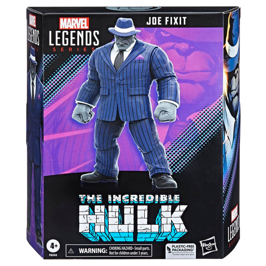 Marvel The Incredible Hulk Joe Fixit 21cm figurine on display for collectors and fans.