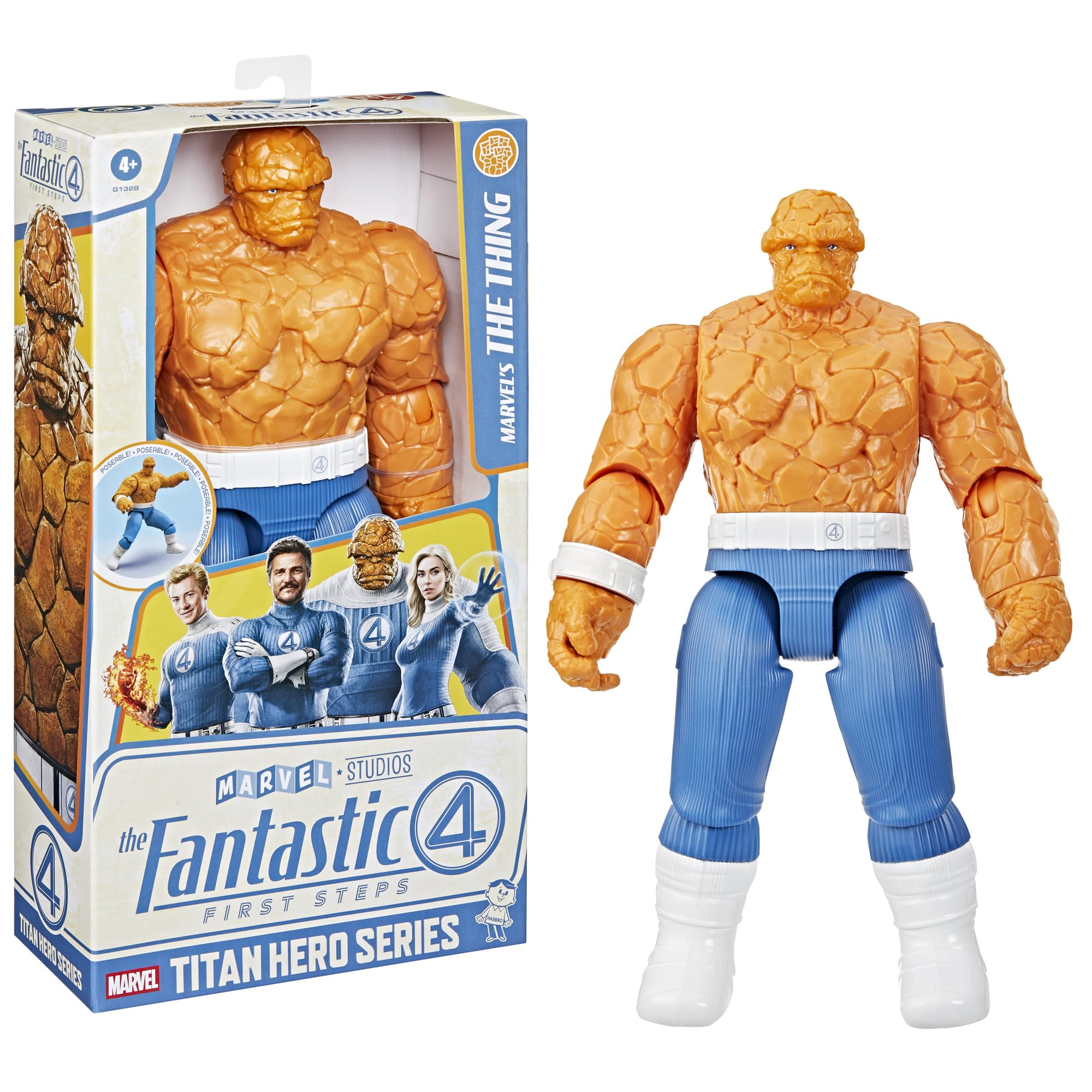 The Thing encourages energetic play with wall-punch adventures.