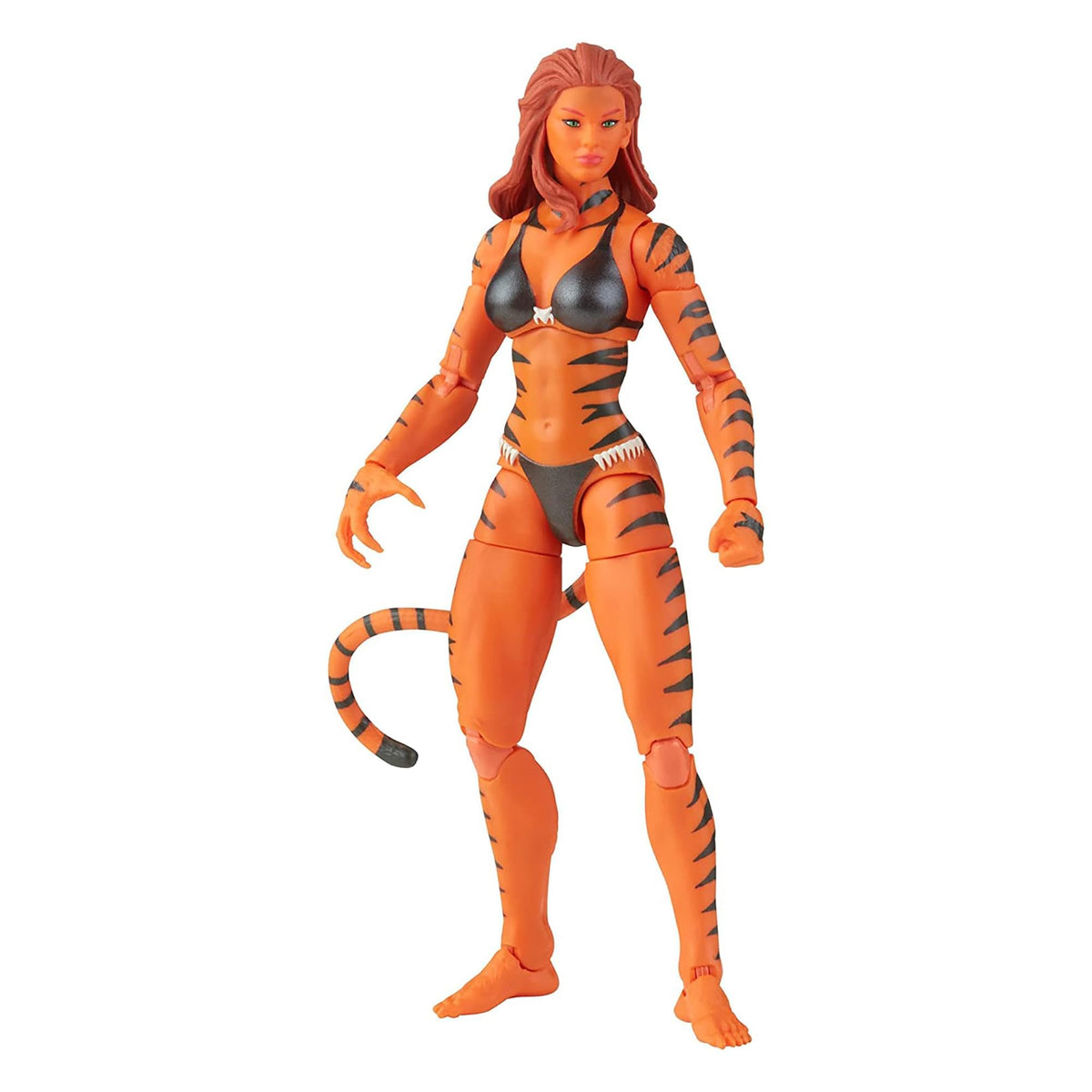 Marvel's Tigra figure pose-ready for dynamic display.