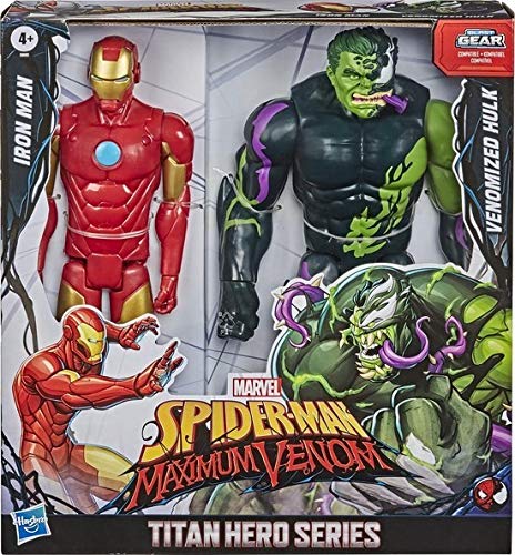 Marvel Titan Hero back-port connection enables Blast Gear compatibility with accessories.