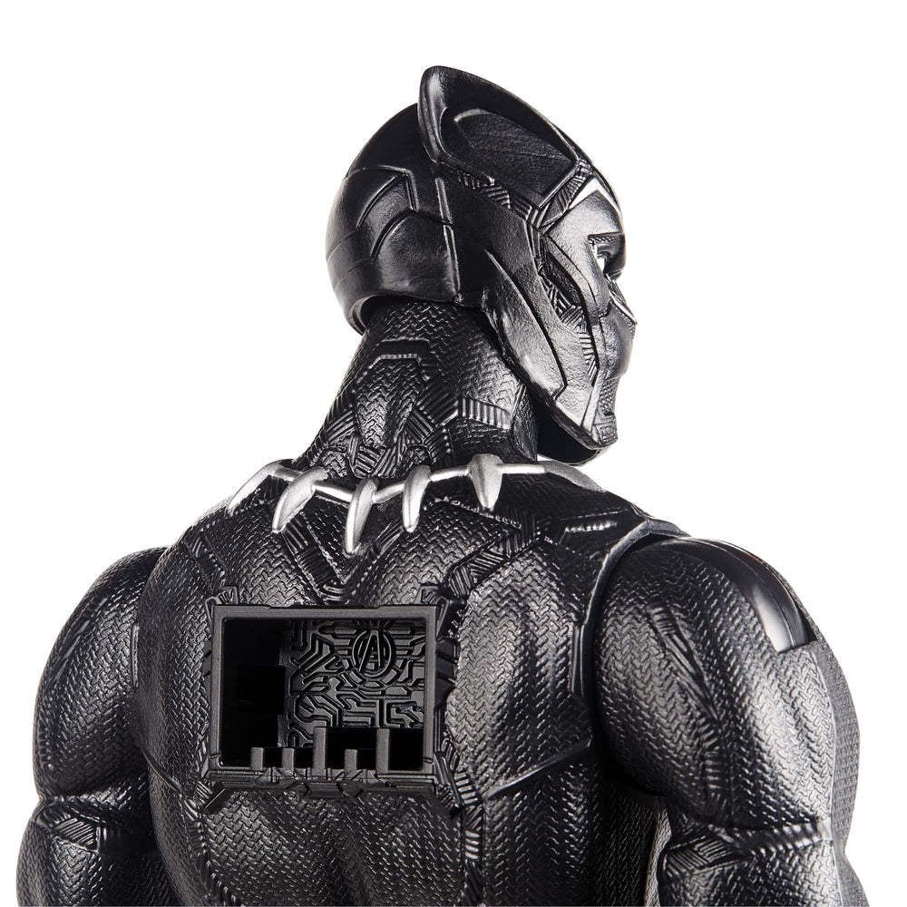 Action-ready Black Panther figure supports storytelling with Marvel heroes.