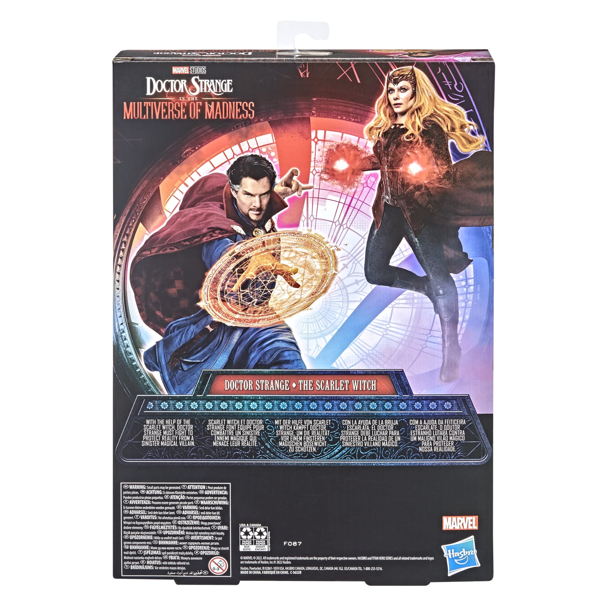 Marvel Titan Hero Doctor Strange and Scarlet Witch expand your collection.
