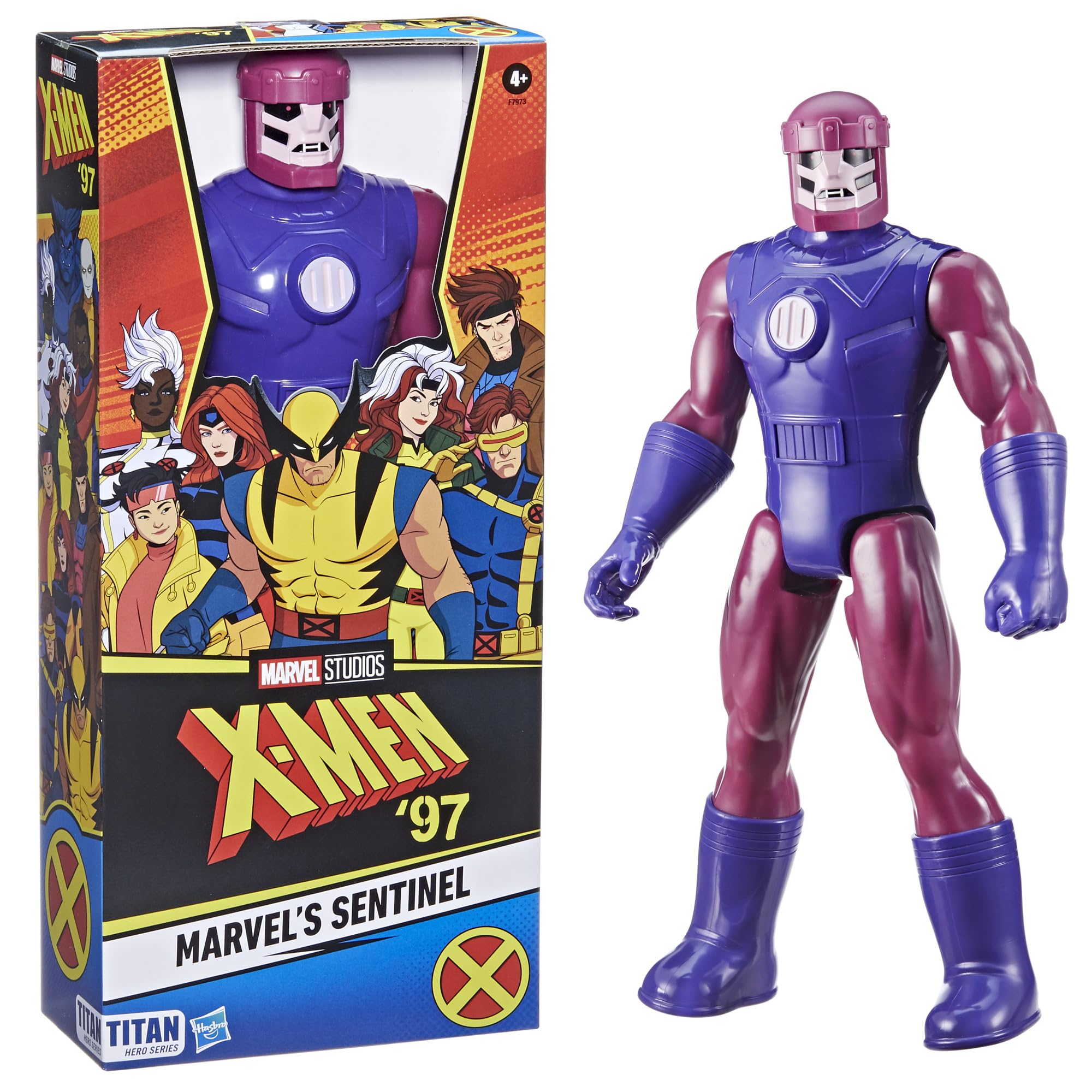Marvel Titan Hero Sentinel at 14-inch scale for dynamic display and action.