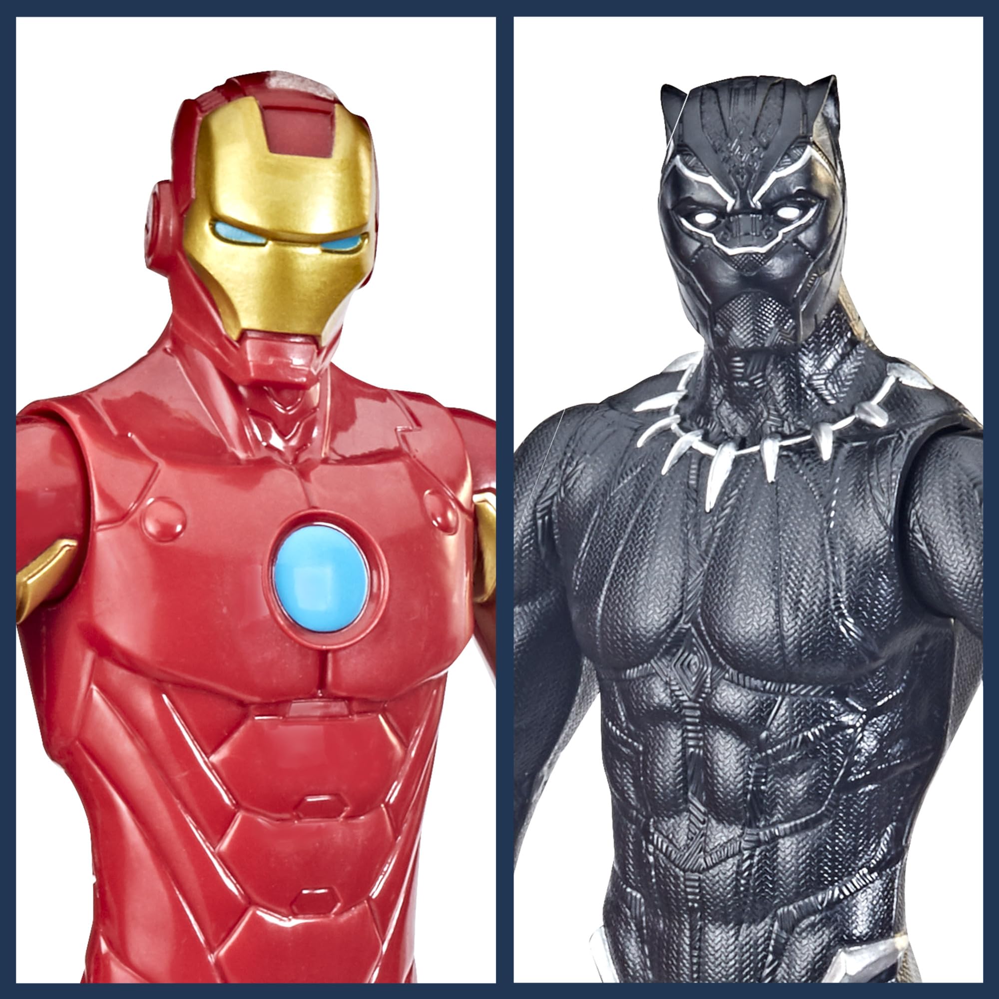 Marvel Titan Hero Series Captain Marvel 12-inch figure ready to power up