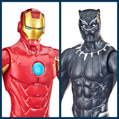 Marvel Titan Hero Series Captain Marvel 12-inch figure ready to power up
