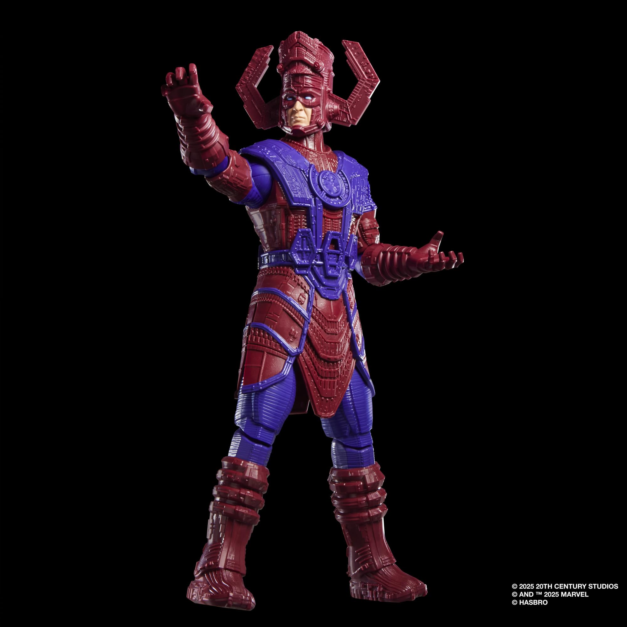 Poseable Galactus figure with 11 articulation points for dynamic scenes