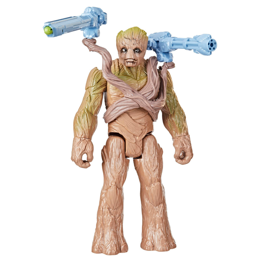 11.5-inch tall Groot figure designed for Titan Hero scale adventures.