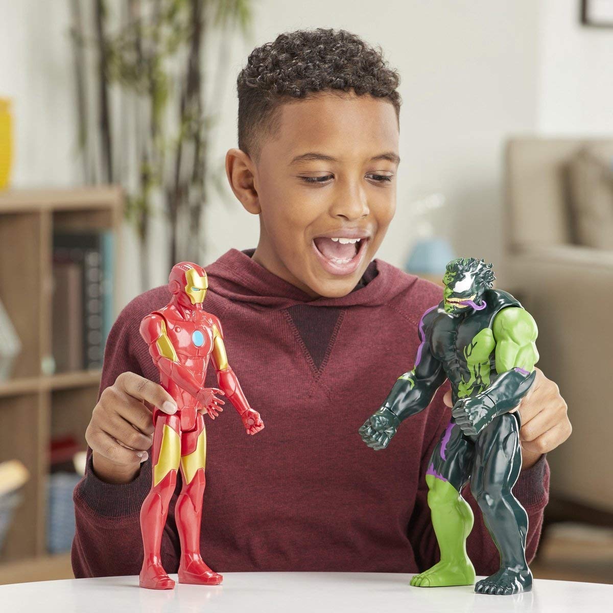 Marvel Titan Hero Spider-Man 12-inch Maximum Venom figure inspired by the show.