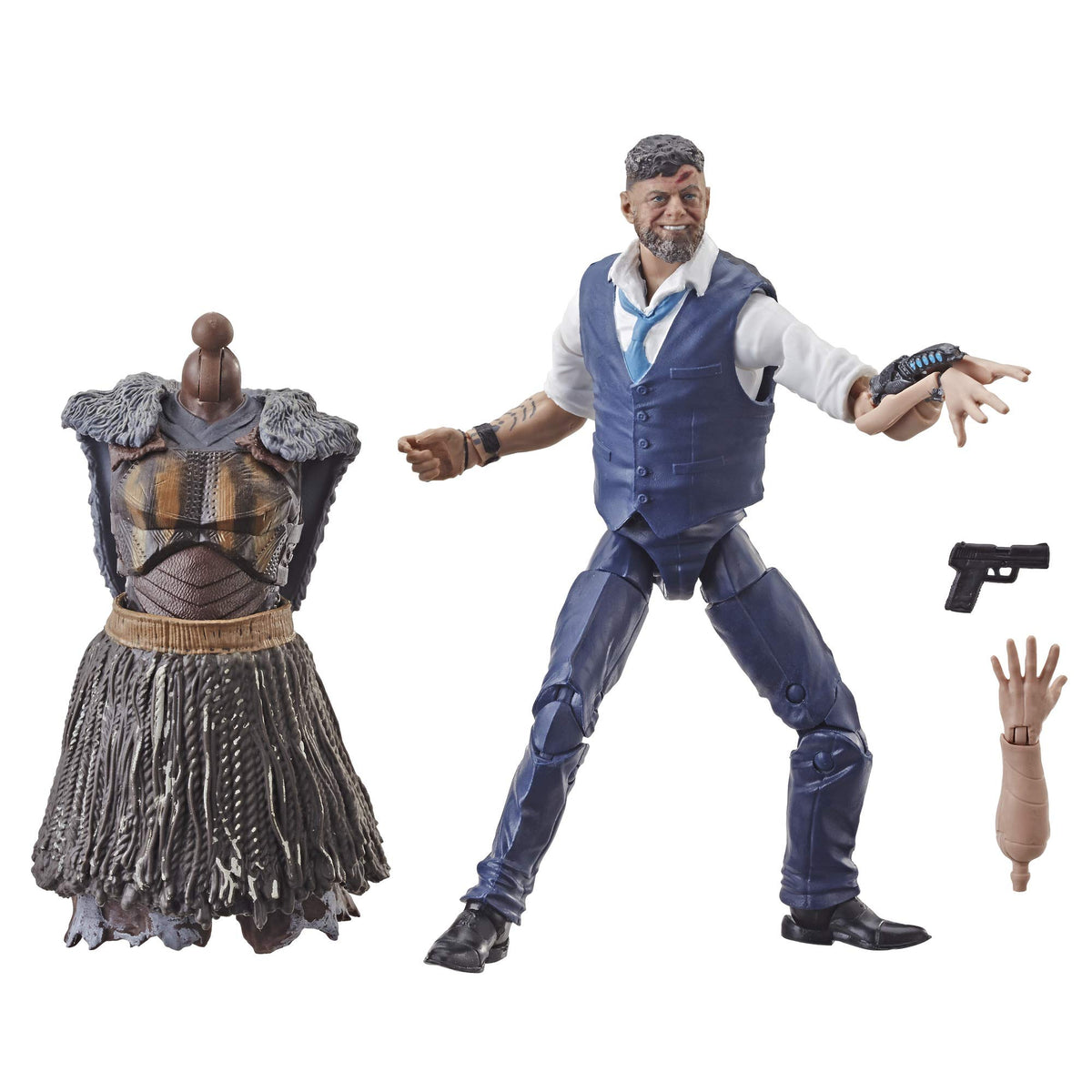 Marvel Ulysses Klaue figure articulation supports dynamic posing for display.