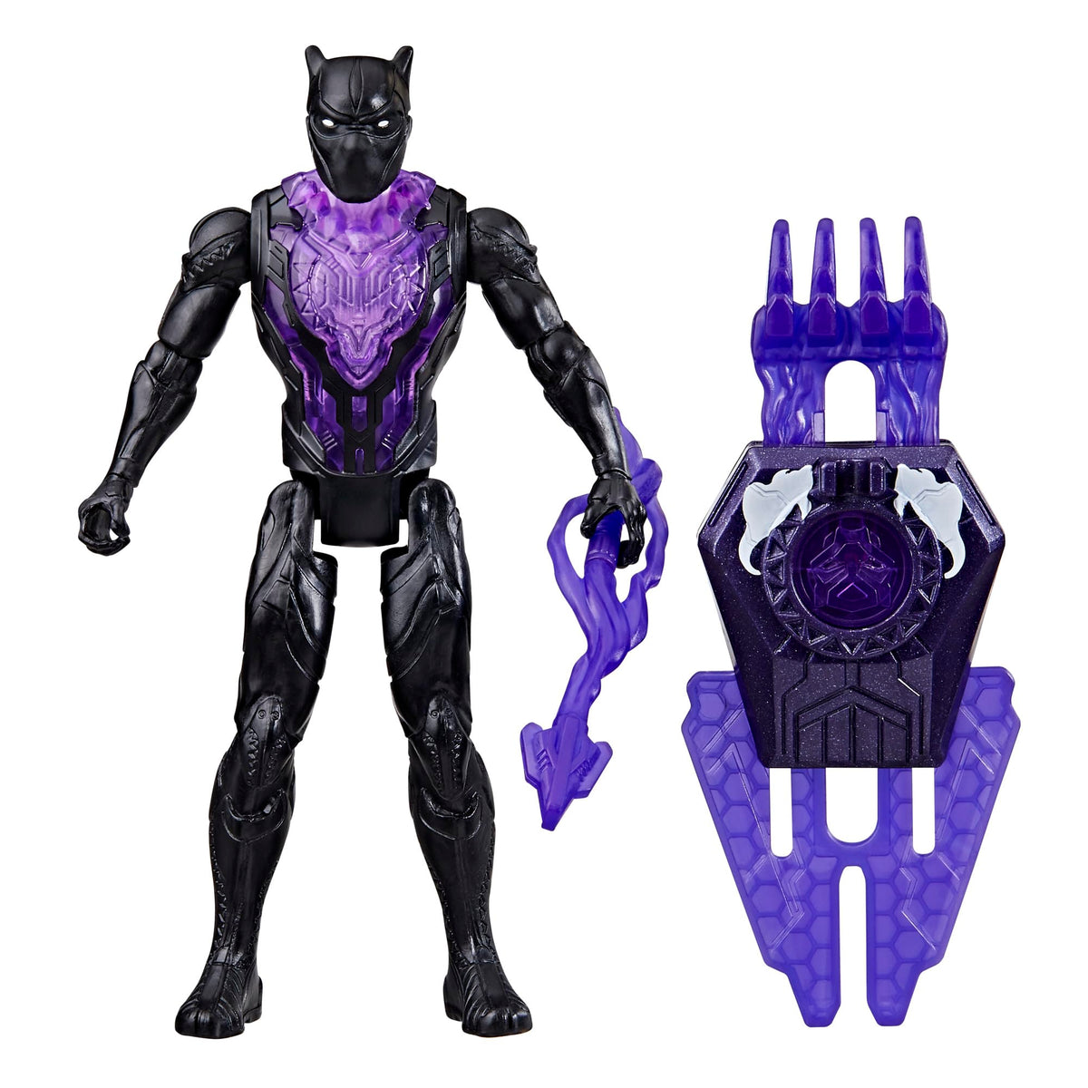 Marvel VenomVersus Anti-Venom Black Panther battle gear clip-on for dynamic imaginative play.