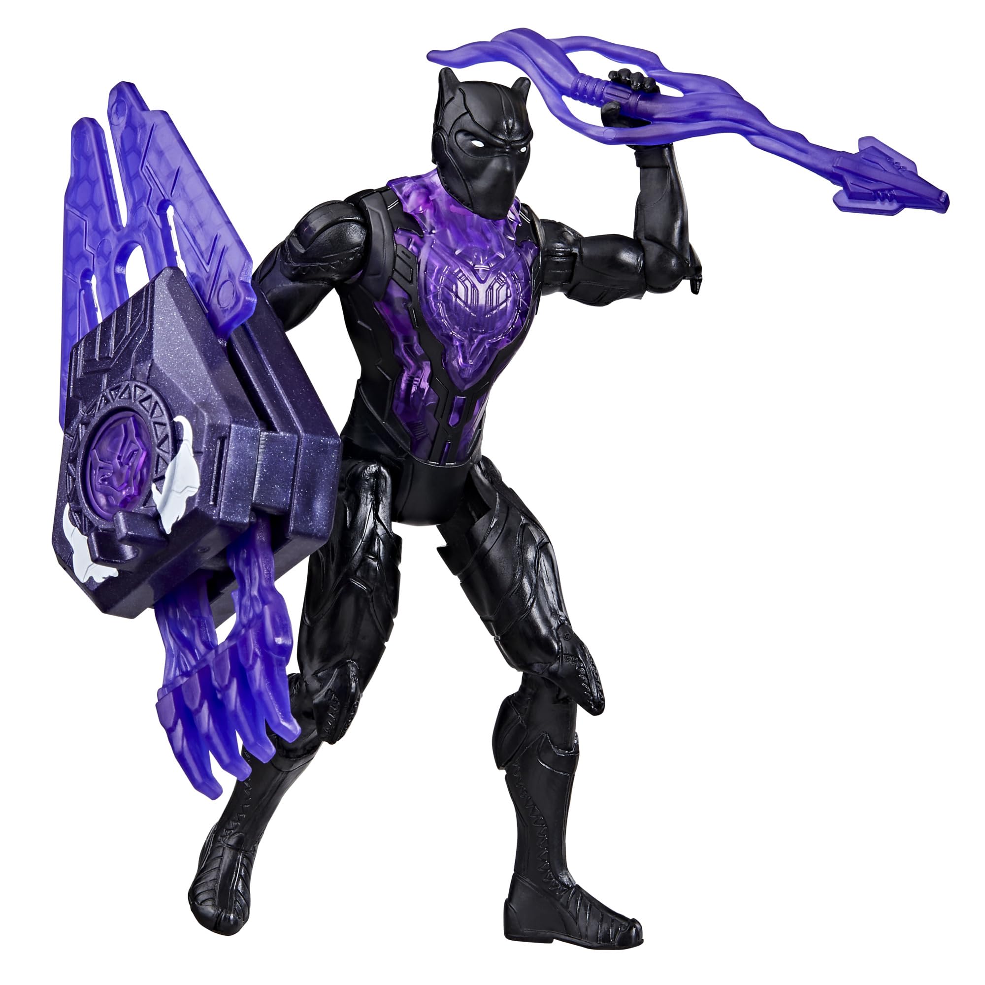 Marvel VenomVersus Anti-Venom Black Panther poseable figure ready for action poses.
