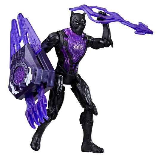 Marvel VenomVersus Anti-Venom Black Panther poseable figure ready for action poses.