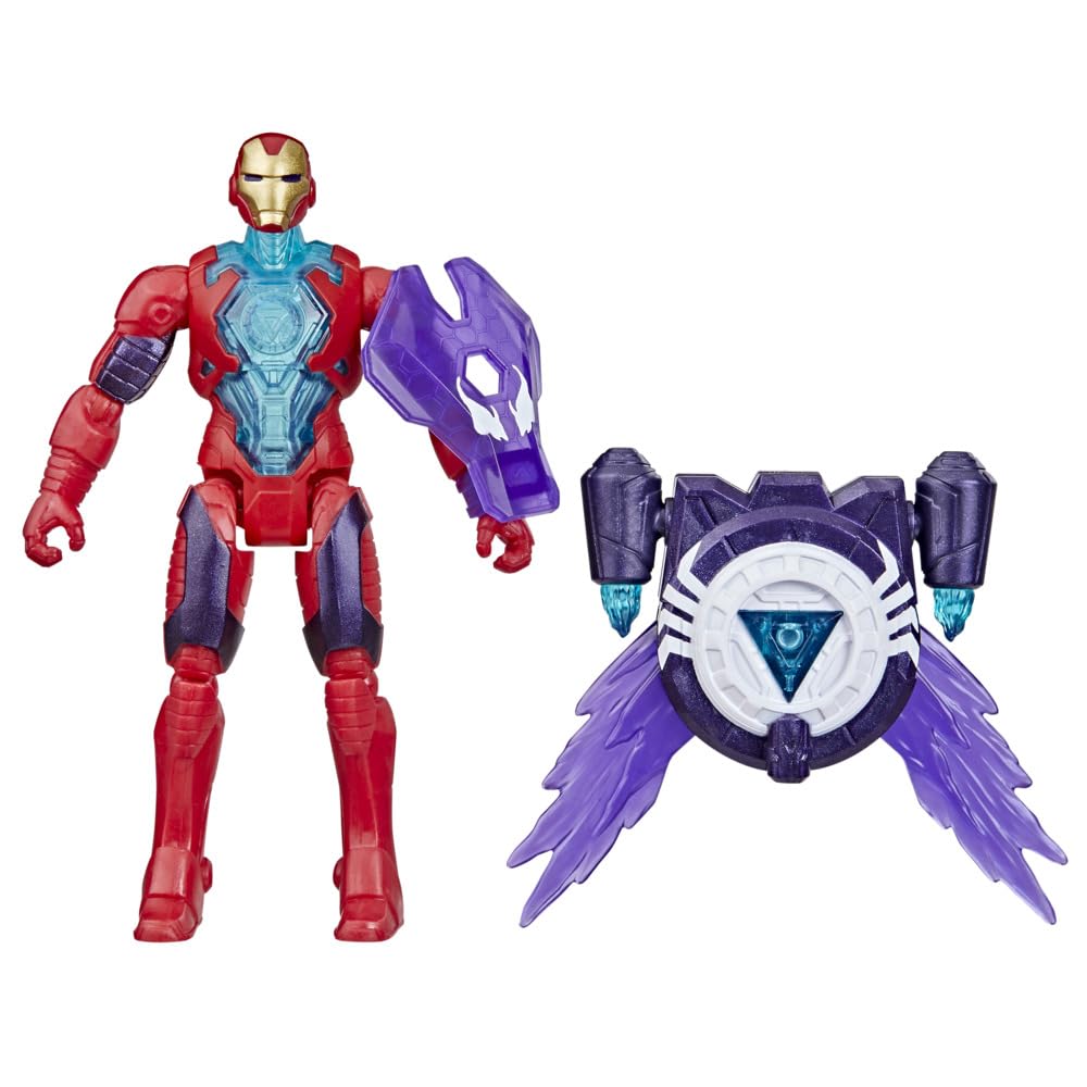 Marvel VenomVersus Anti-Venom Iron Man figure front view for imaginative battles