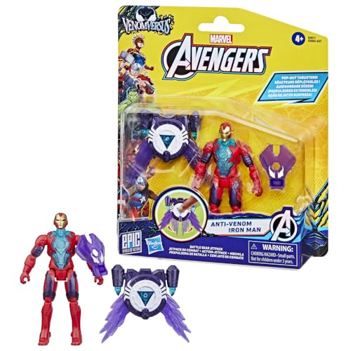 Marvel VenomVersus figure articulation nine-points close-up shows poseability