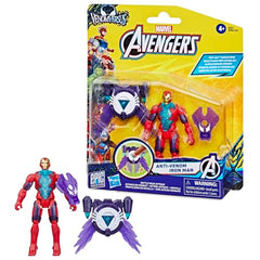 Marvel VenomVersus figure articulation nine-points close-up shows poseability