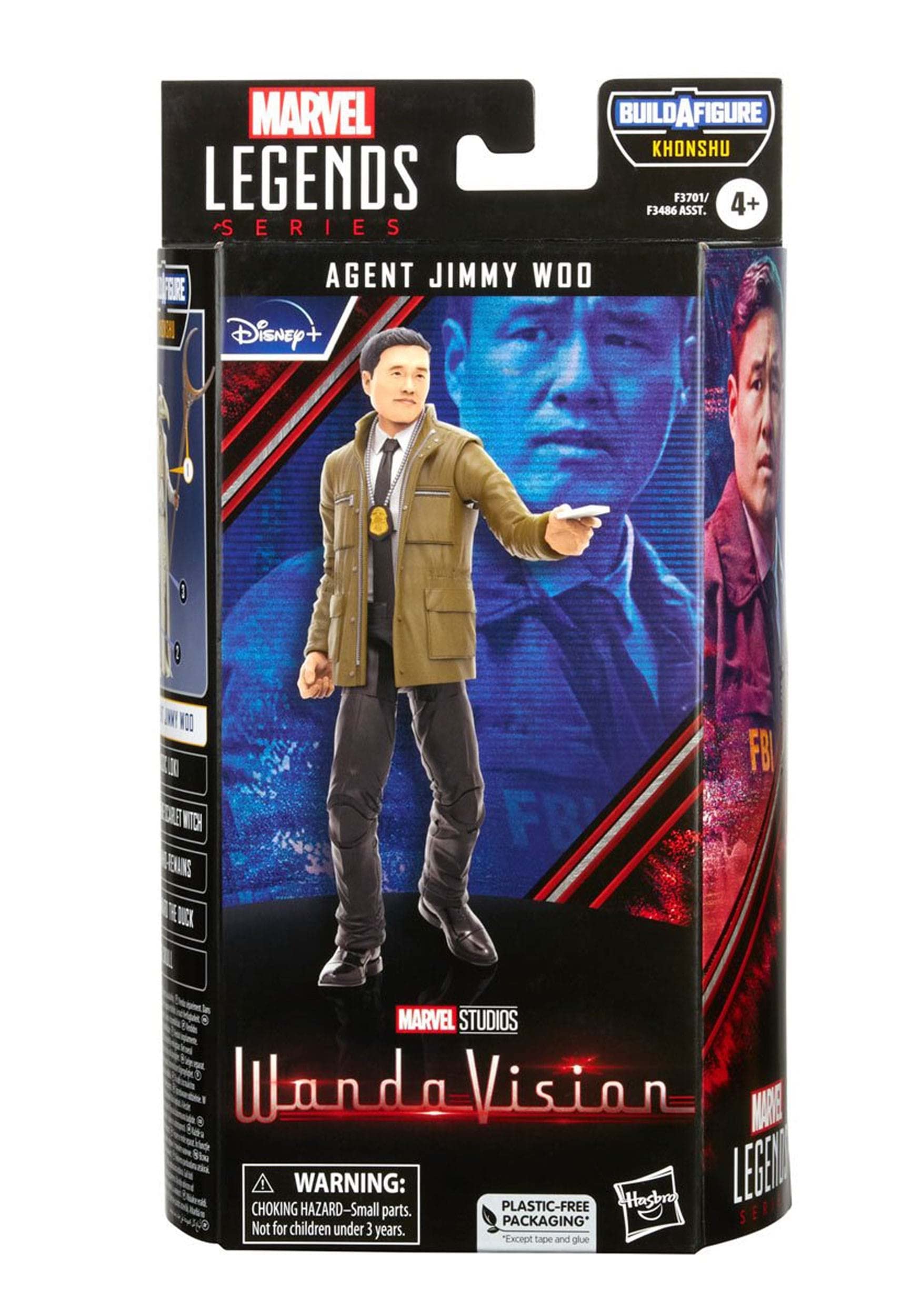 Khonshu Build-A-Figure part from Marvel Legends Agent Jimmy Woo figure.