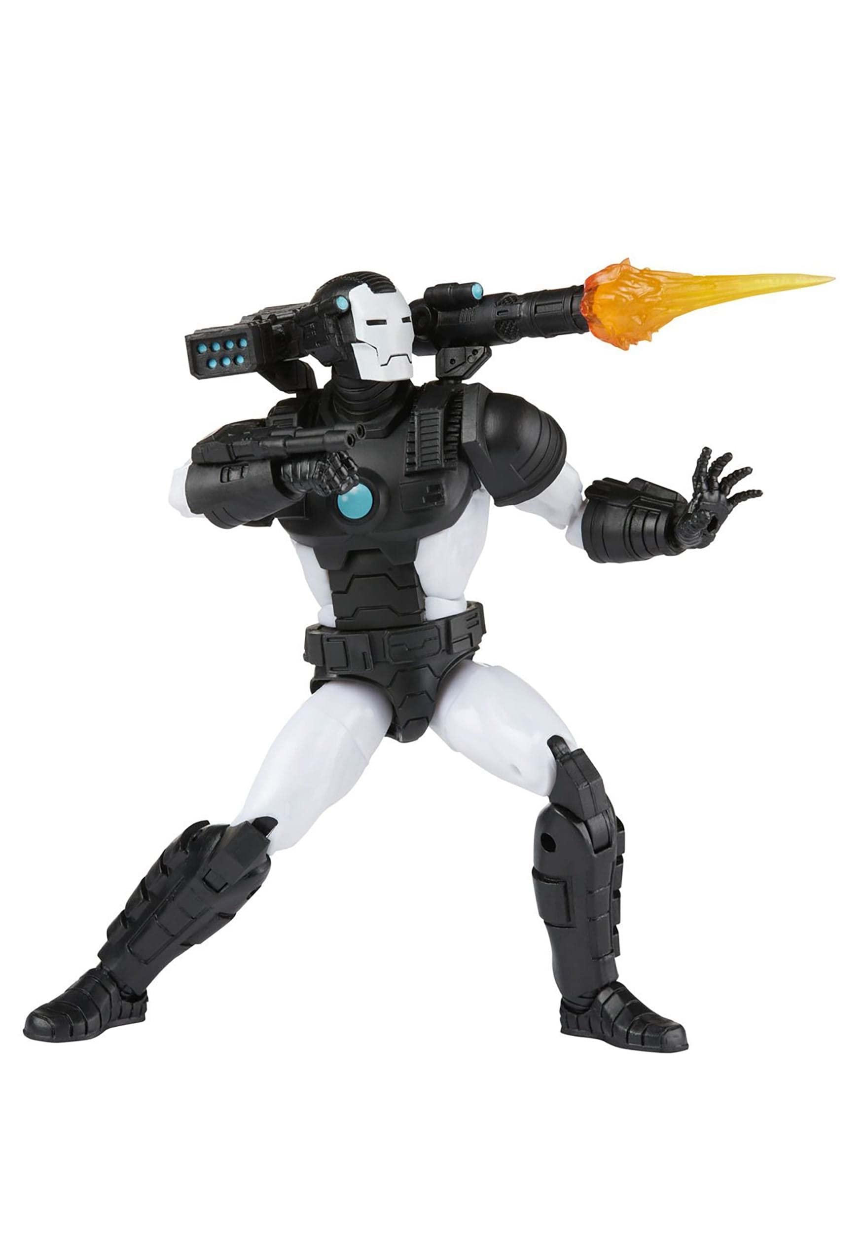 War Machine alternate hands enable versatile poses and play.