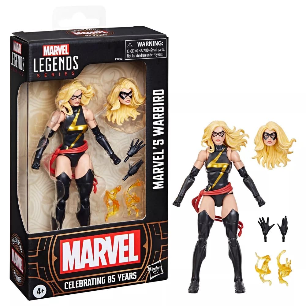 Marvel Warbird action figure in 85th anniversary design for display and collection.