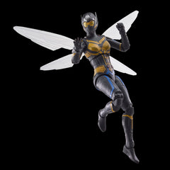 Marvel Legends Wasp figure emphasizes articulation for pose variety.